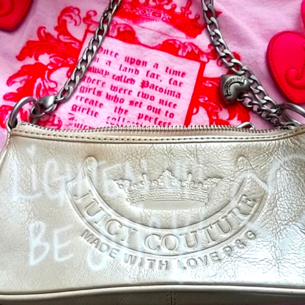 SOLD  Juicy Couture graffiti Bag Purse - Picture 2 of 8